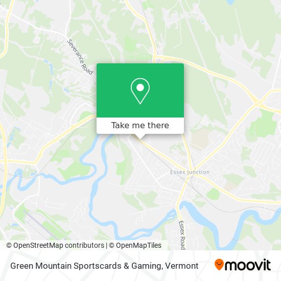 Mapa de Green Mountain Sportscards & Gaming