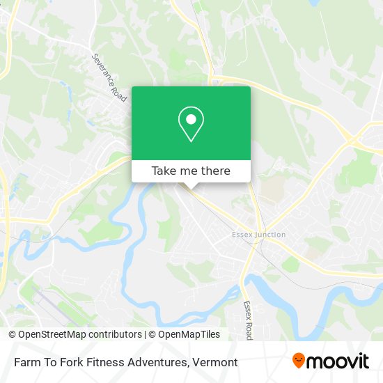 Farm To Fork Fitness Adventures map