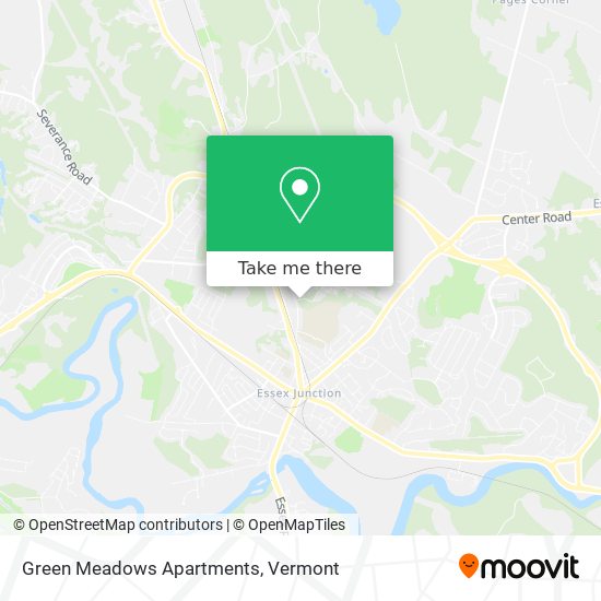 Green Meadows Apartments map