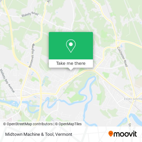 Mapa de Midtown Machine & Tool