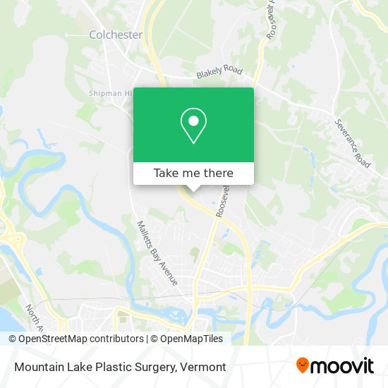 Mountain Lake Plastic Surgery map