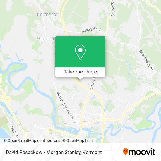 David Pasackow - Morgan Stanley map