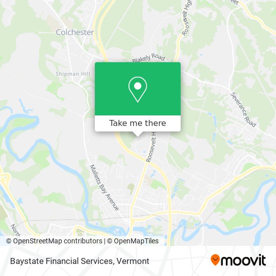 Baystate Financial Services map