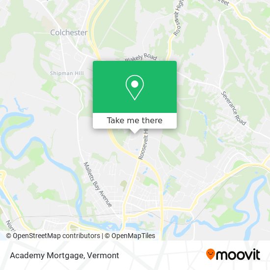 Academy Mortgage map