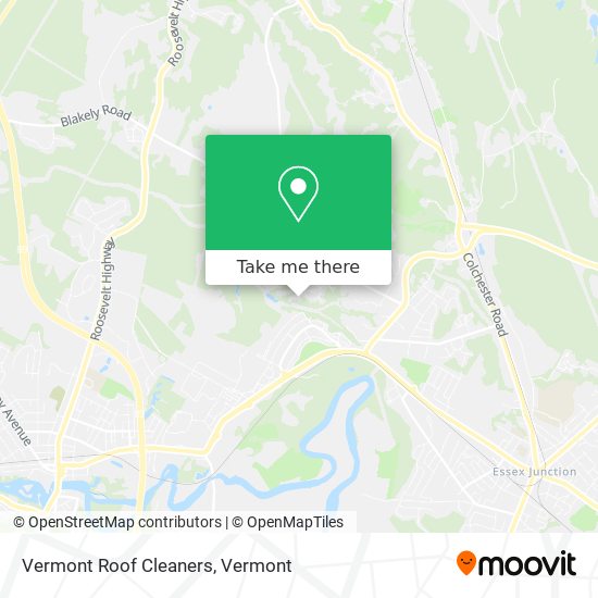 Mapa de Vermont Roof Cleaners