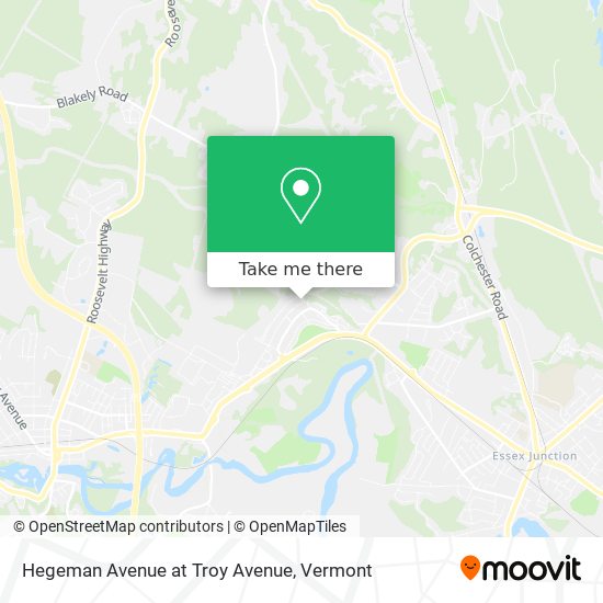 Mapa de Hegeman Avenue at Troy Avenue
