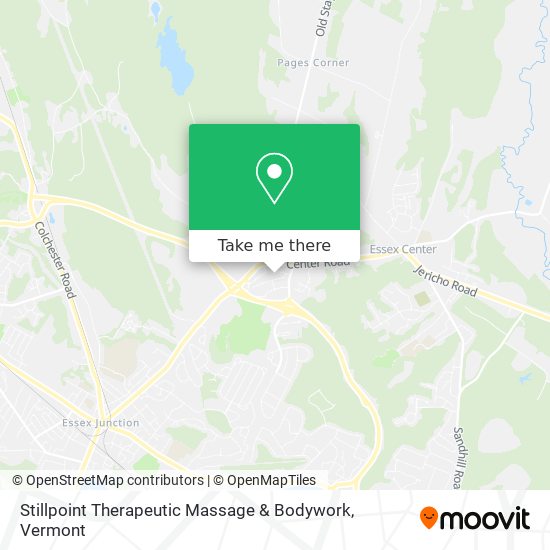 Stillpoint Therapeutic Massage & Bodywork map