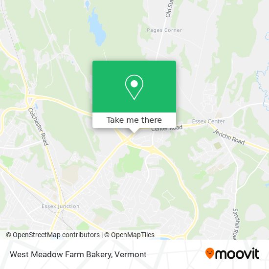 West Meadow Farm Bakery map