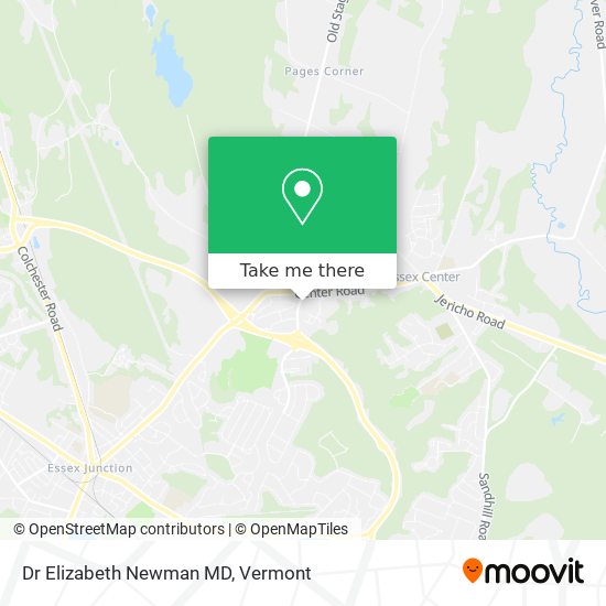 Dr Elizabeth Newman MD map