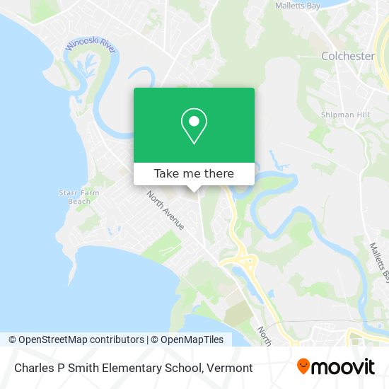 Mapa de Charles P Smith Elementary School