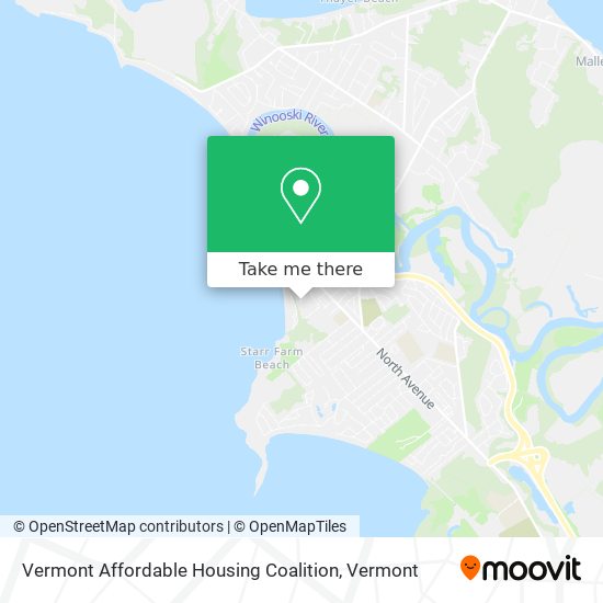 Vermont Affordable Housing Coalition map
