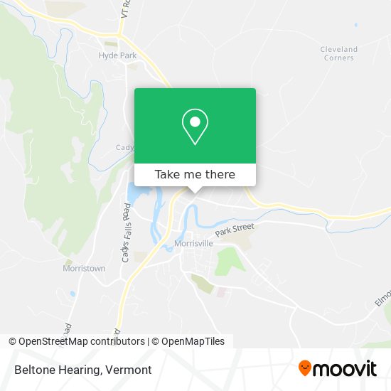 Mapa de Beltone Hearing