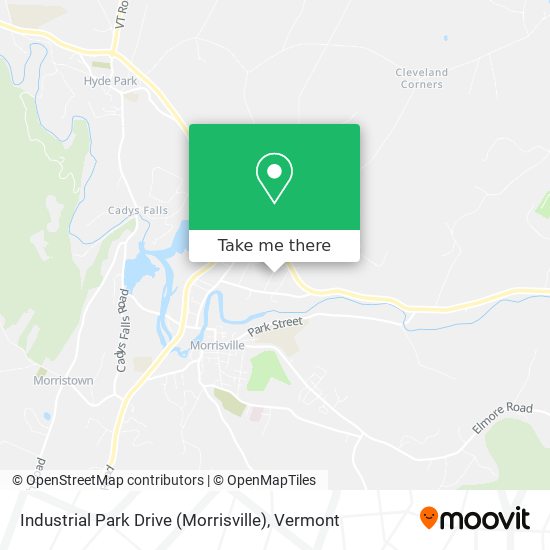 Mapa de Industrial Park Drive (Morrisville)