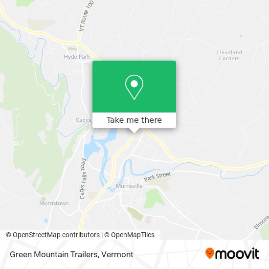 Green Mountain Trailers map