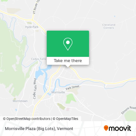 Mapa de Morrisville Plaza (Big Lots)