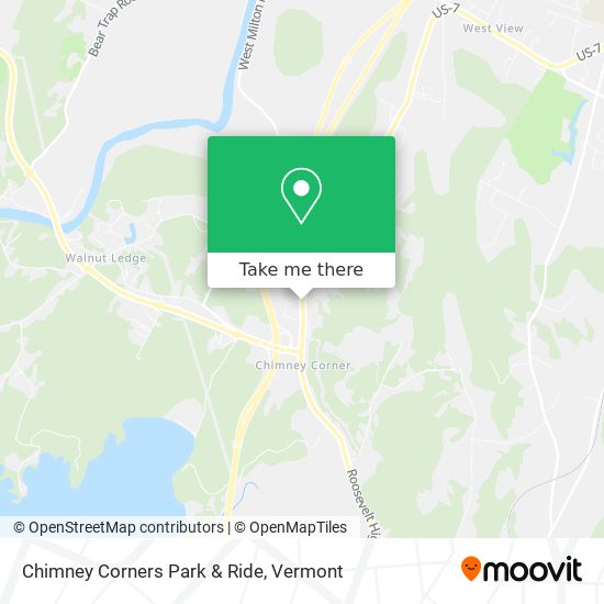 Mapa de Chimney Corners Park & Ride