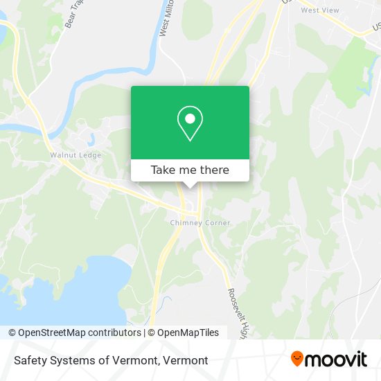 Safety Systems of Vermont map