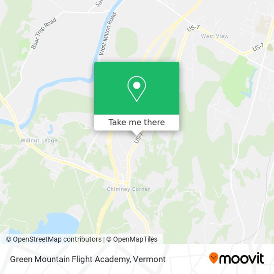 Green Mountain Flight Academy map