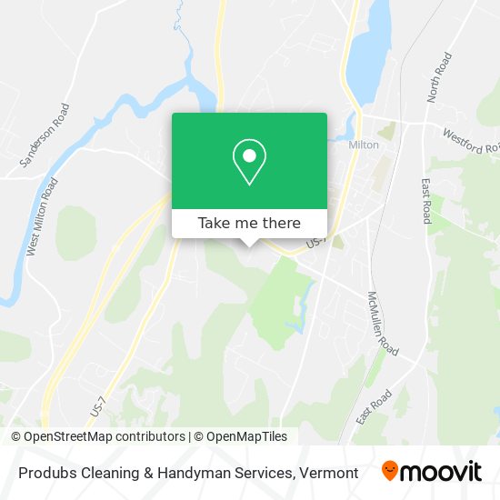 Mapa de Produbs Cleaning & Handyman Services