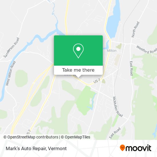 Mark's Auto Repair map
