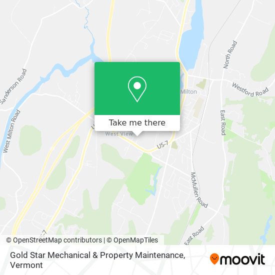 Gold Star Mechanical & Property Maintenance map