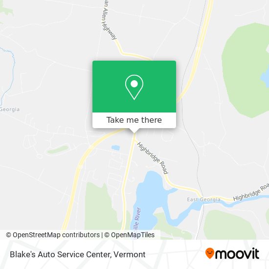 Blake's Auto Service Center map
