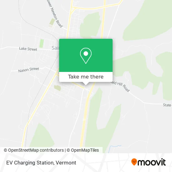 EV Charging Station map