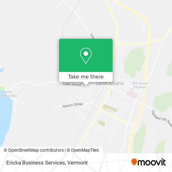 Ericka Business Services map