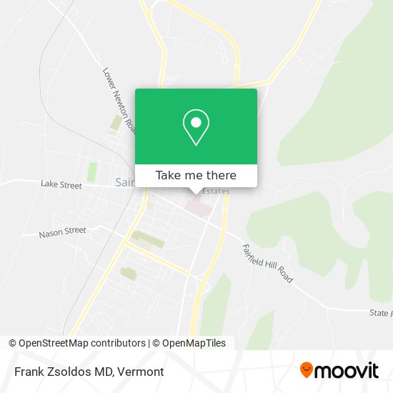 Frank Zsoldos MD map