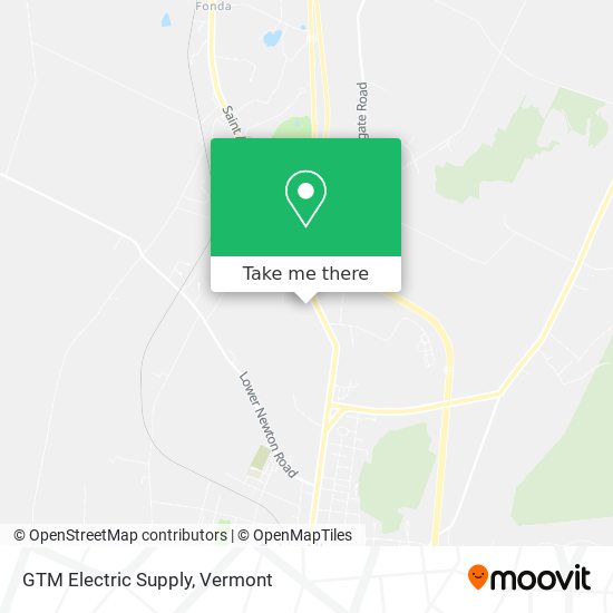 GTM Electric Supply map
