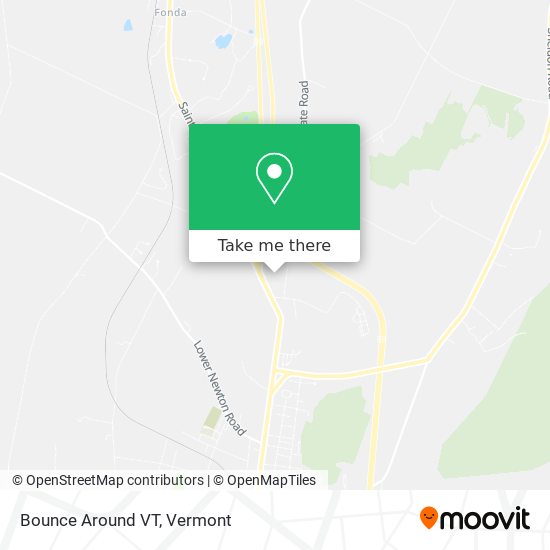Mapa de Bounce Around VT