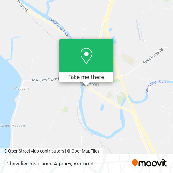 Chevalier Insurance Agency map