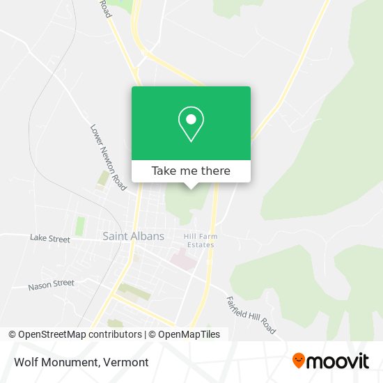 Mapa de Wolf Monument