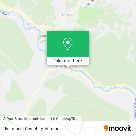 Fairmount Cemetery map
