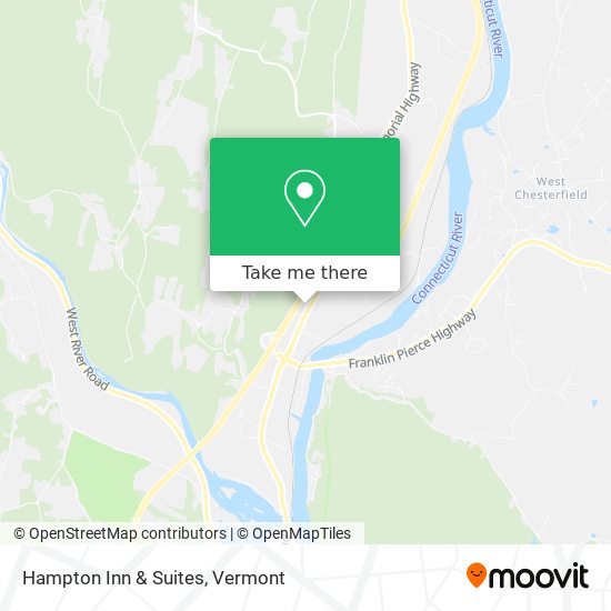 Hampton Inn & Suites map