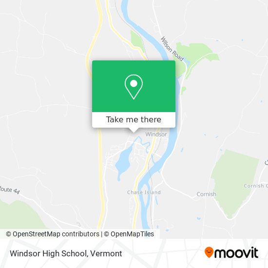 Mapa de Windsor High School