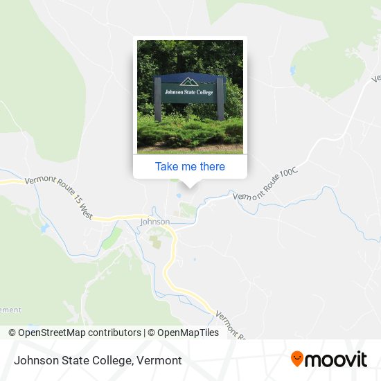 Johnson State College map