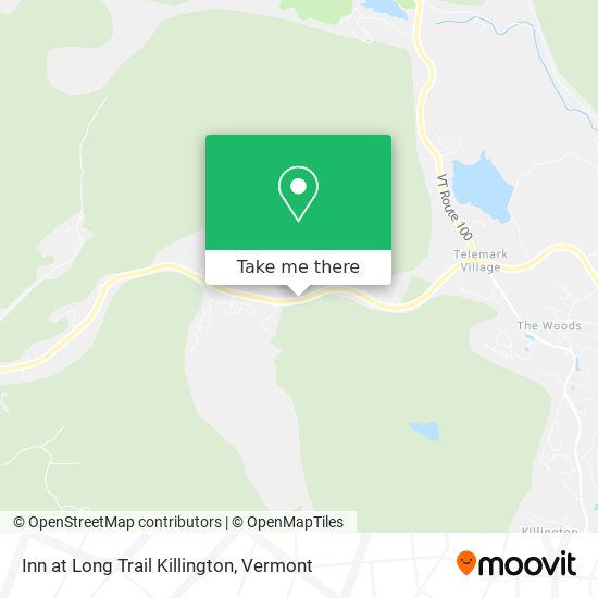 Mapa de Inn at Long Trail Killington