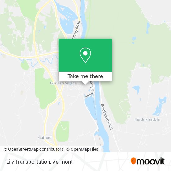 Lily Transportation map