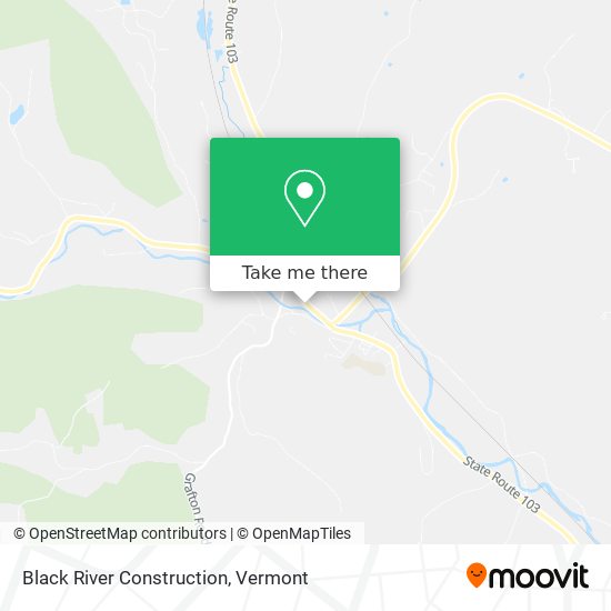 Black River Construction map