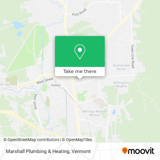 Marshall Plumbing & Heating map