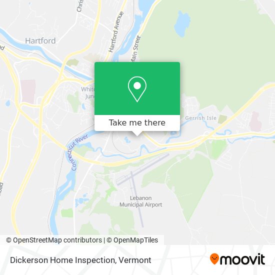 Mapa de Dickerson Home Inspection