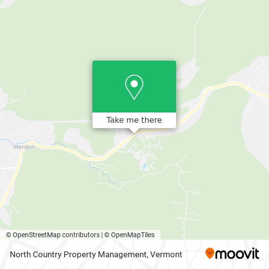 North Country Property Management map
