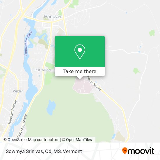 Mapa de Sowmya Srinivas, Od, MS