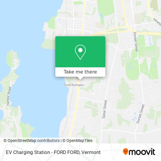 Mapa de EV Charging Station - FORD FORD