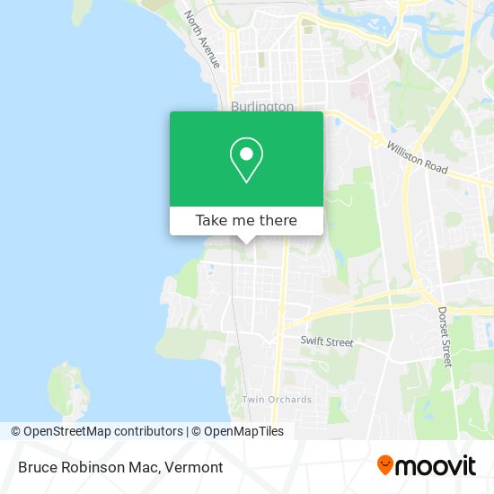 Mapa de Bruce Robinson Mac