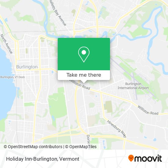 Mapa de Holiday Inn-Burlington