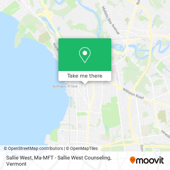 Sallie West, Ma-MFT - Sallie West Counseling map