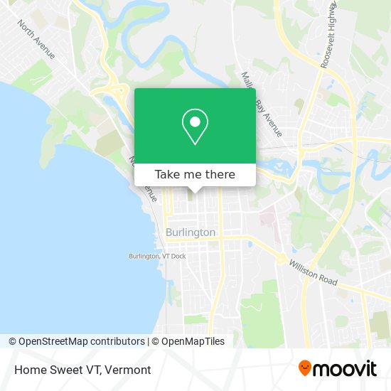 Home Sweet VT map