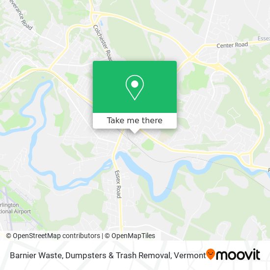 Barnier Waste, Dumpsters & Trash Removal map